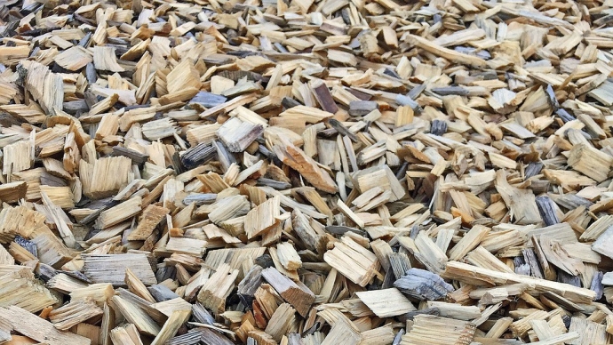  LEGNO LAMELLARE IN FORMA DI CIPPATO INSERITO NELLE BIOMASSE COMBUSTIBILI